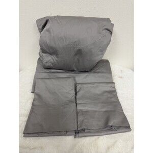 Hotel Collection 525 Thread Count Cotton CAL-KING Sheet Set Gray